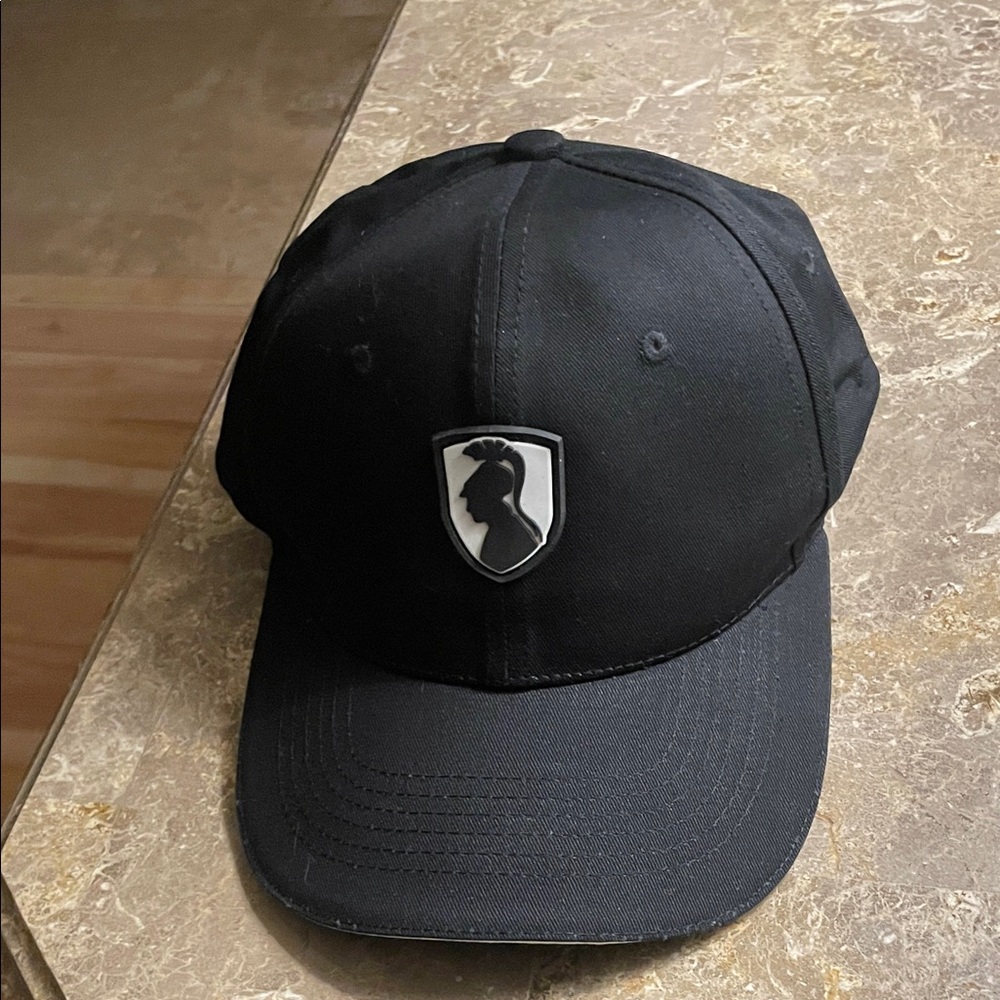 Vivienne Hu Black & White Cap with Logo